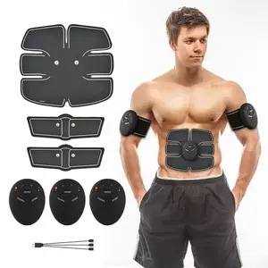 Smart Abdominal Muscle Sticker Fitness Instrument Abdominal Fitness Equipment Smart Abdominal Tuck  Lazy Abdominal  twister    material blue handle strength  equipment home  multi-functional pushup machine twist  fitness  hip      equipment  gear ab chest