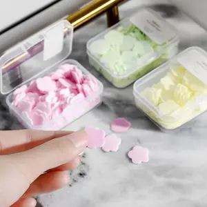 TikTok Must Have! Antibacterial Soap Sheets | Portable Hand Wash | Travel Size Disposable Paper Soap | On-the-Go Essentials Hand Cleaning Product Mini Cleansing Cleanser