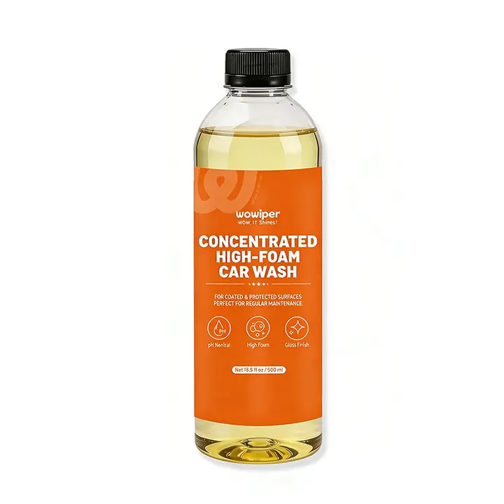 Car Wash Shampoo, 500ml Concentrate Formula - Dirt Lift, Ready-to-Use Solution for Automotive Routine Wash & Paint Care Maintenance, All Vehicles