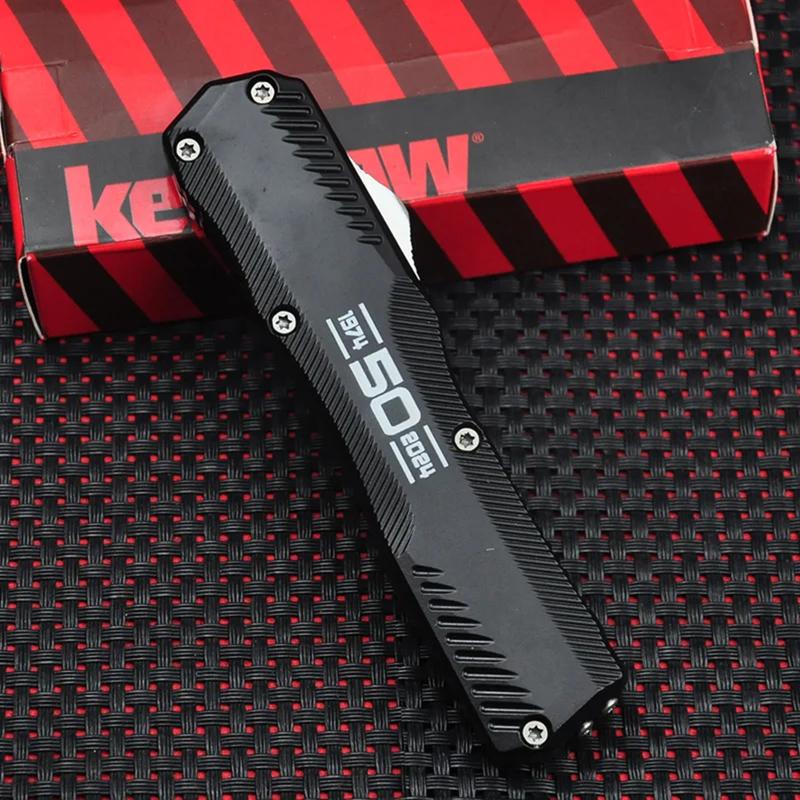 Black Friday  KS9000 OTF50th Anniversary Folding , QualityPocket ,Fruit ,Outdoor Adventure Tool, Fishing LineCutting Tool, Men's Gift,Christmas Gift micro techknife,Black/Rad