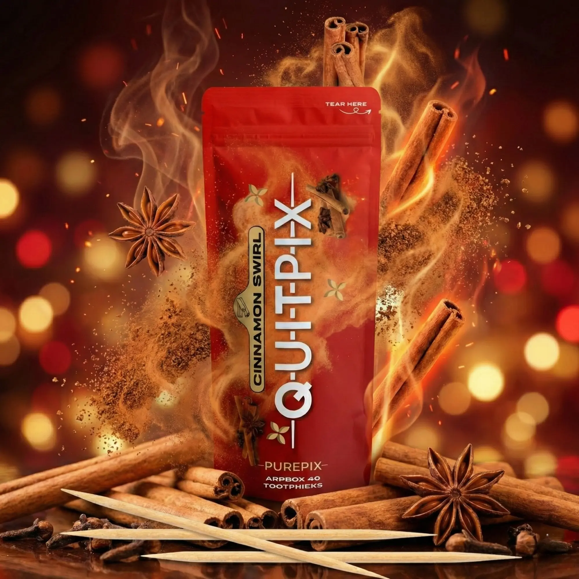 Cinnamon Swirl Bag 1 Pouch Approx 40 count 