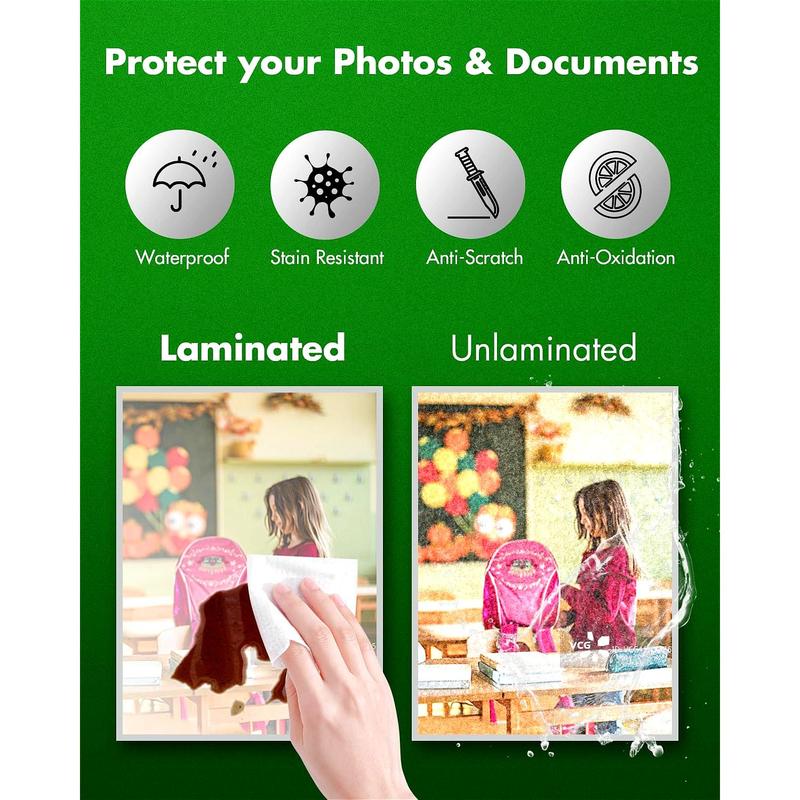 4-IN-1 Portable A4 Laminator with 60s Warm-Up Precision Cutting & No Wrinkles Technology for Photos Docs Cards Compact Size Versatile Input Efficient Laminating Ideal for Home Office School