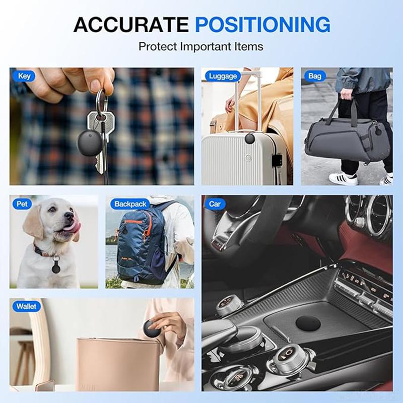 GPS Tracker for Vehicles - (Available for Android and iOS) Waterproof, Drop-Resistant,Real-Time Mini Tracker Device for Vehicles, No Monthly Fee Subscription No SIM Card Required