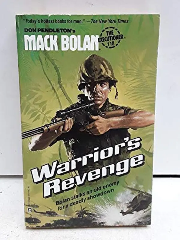 USED Book - Warrior's Revenge (The Exectioner, Mack Bolan #118) by Don Pendleton (Paperback) - english