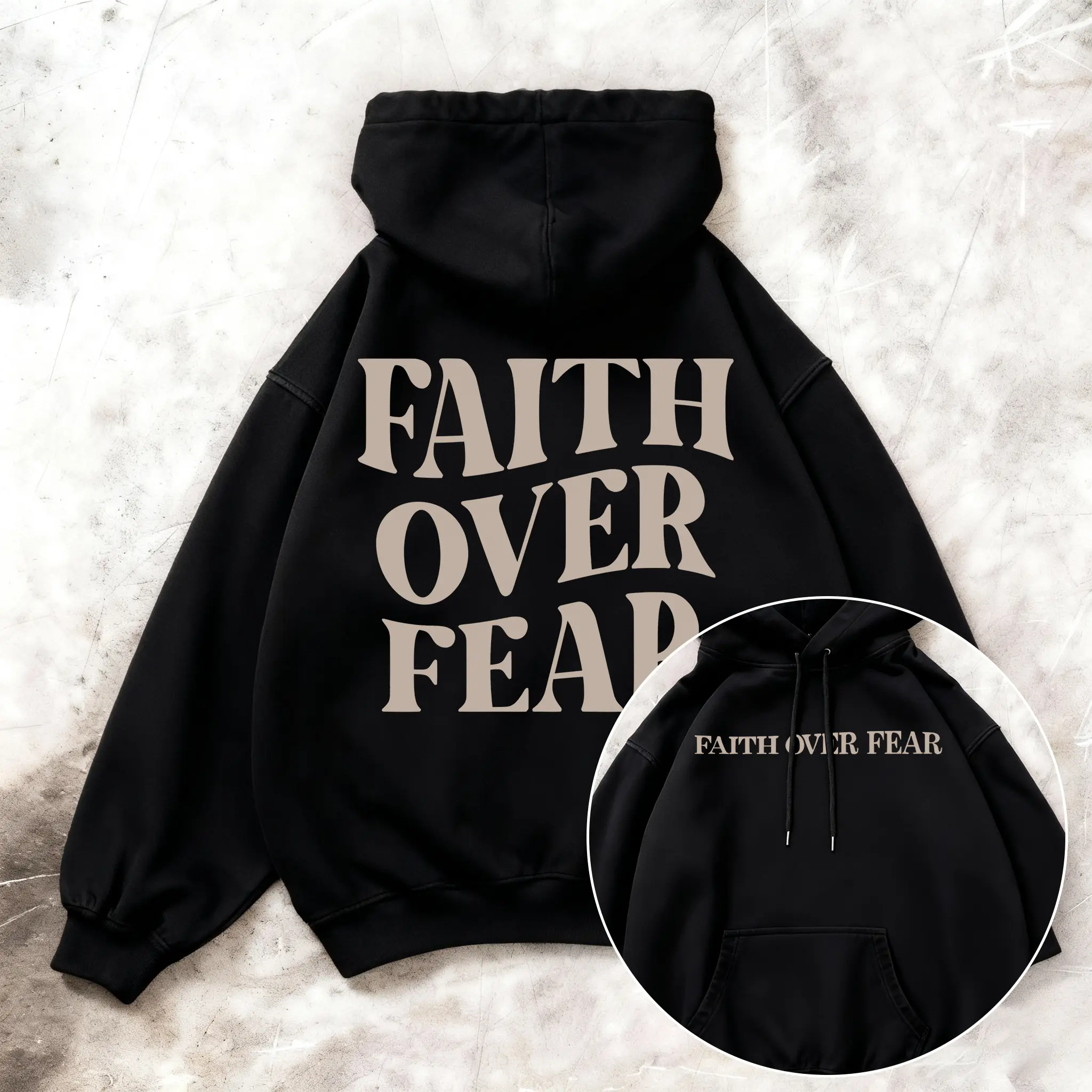 Faith Over Fear-Hoodie