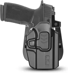OWB Paddle Holster Compatible with Sig Sauer P365 X-Macro, Level II Retention Outside Waistband Holster,Right Hand