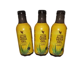 3 Packs Forever Living - Forever Aloe Vera Gel - 99.7% Pure Inner Leaf Aloe Vera Juice -33.8 fl oz- Supplement for detox, healthy, tasty