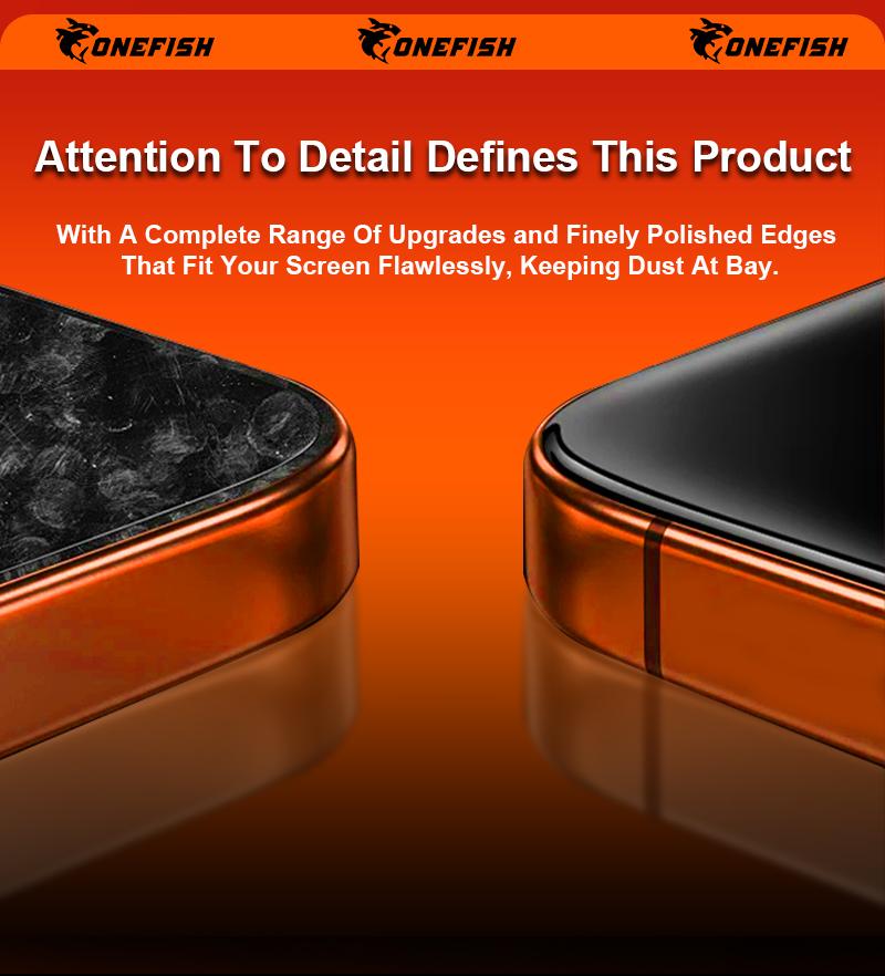 One Fish Screen Protector 2 Pack for iPhone Screen Protector, Privacy Protection, Crystal Clear, Scratch-Resistant, Ultra-Smooth Touch. One Fish Screen Protector 2 Pack for iPhone Screen Protector, Privacy Protection, Crystal Clear, Scratch-Resistant, Ultra-Smooth Touch.