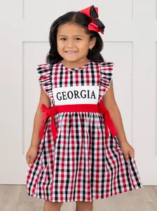 Georgia Smocked Gingham Dress