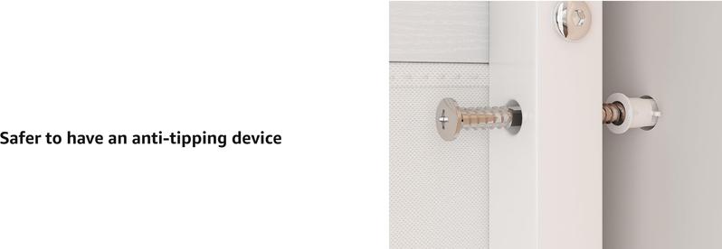 Raybee Furniture 55 Inch Wide Dresser for Bedroom, with Power Outlet and LED Lights, 65 Inch TV Stand for Bedroom with 7-12 Fabric Drawers, Sturdy Dressers for Bedroom