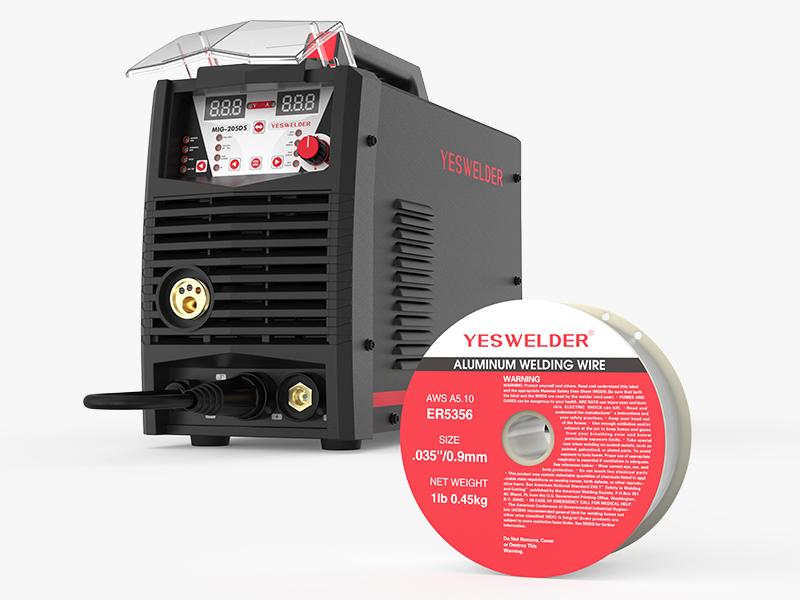 YESWELDER ER5356 .030"/.035" Diameter 1LB Spool Magnesium Aluminum MIG Welding Wire
