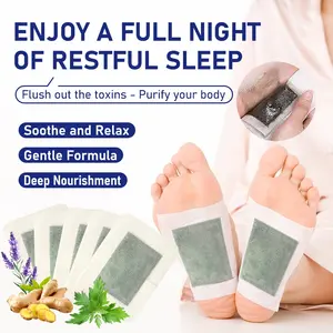 Umex Herbal Foot Pads for Sleep, Relaxation & Foot Comfort – Natural Lavender, Chamomile, Ginseng & Bamboo Vinegar Blend to Ease Stress and Soothe Tired Feet