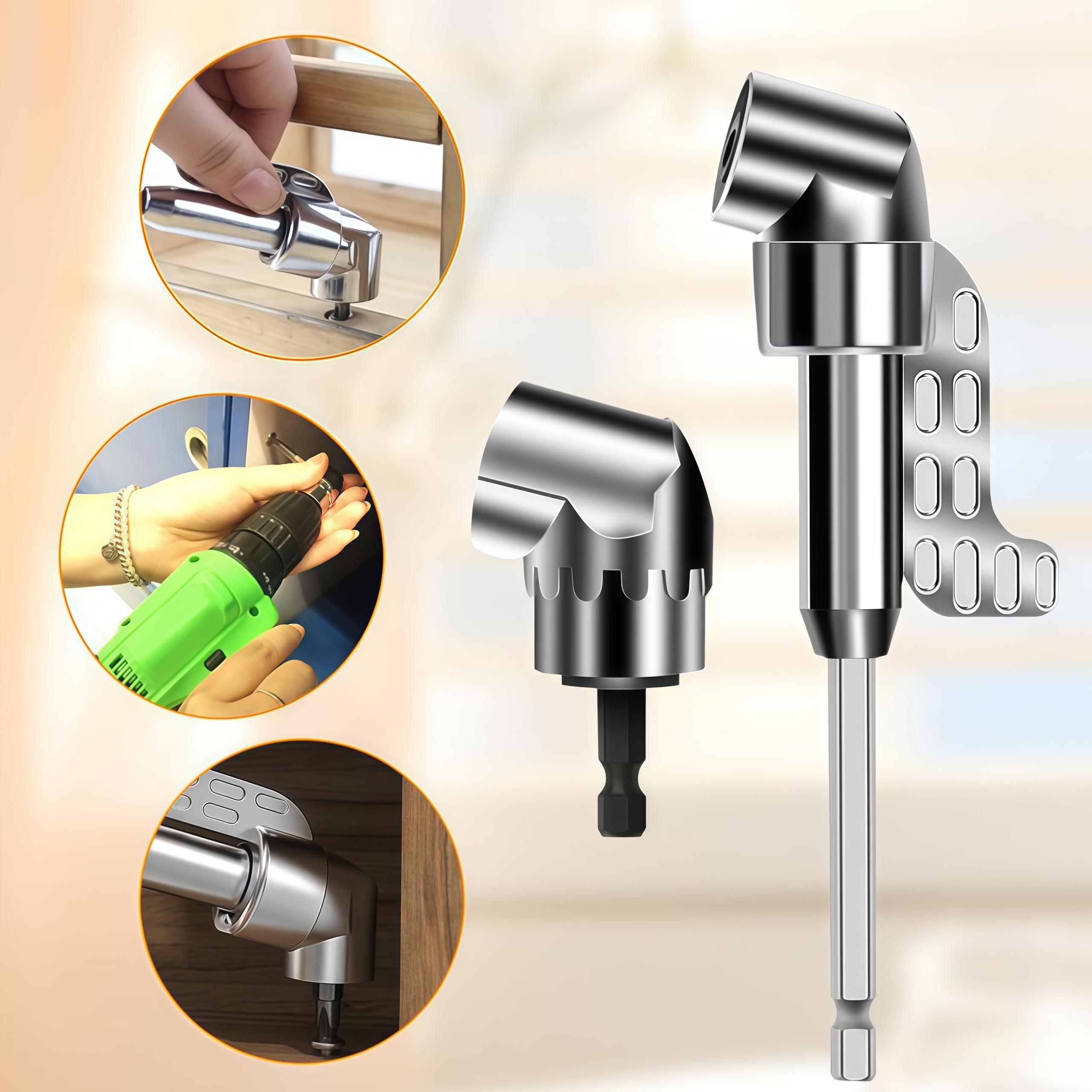 Corner Angled Screwdriver Drill Adapter Screwdriver Batch Wrench Driver Bending Batch Hand Repair Tools Drill Extension Screwdriver Connector