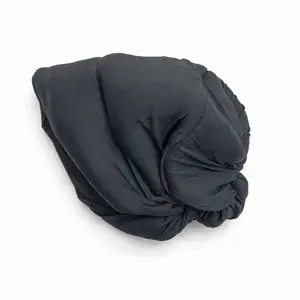 Turban Lifter - Black, Soft, and Comfortable Headwear to give volume to your turban!