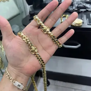 14k Gold bonded Bracelet 10mm (ONLY BRACELET)