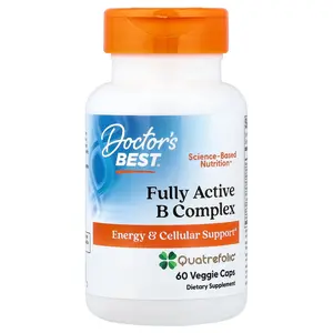 Doctor's Best Fully Active B Complex, 60 Veggie Caps