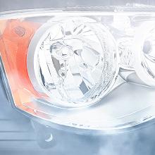 Nilight Headlight Assembly Compatible with 2011 2012 2013 2014 2015 2016 2017 2018 2019 Dodge Grand Caravan 2008-2016 Chrysler Town & Country Replacement Headlamp Chrome Housing Amber Reflector