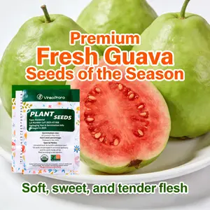 200PCS Guava Seeds for Planting – Easy to Grow Guava Tree Seeds, Non-GMO Garden Seeds for Indoor, Outdoor, Pots & Greenhouse