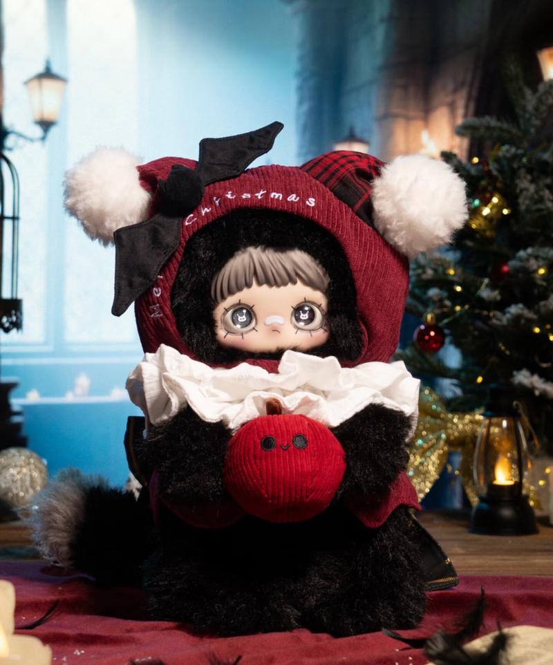 [Limited Edition] MayMei The Witch’s Christmas Gift 400% Size Plush – Festive Kawaii Holiday Plush Doll, Soft Cozy Decorative Toy, Magical Winter Gift for Girls, Friends & Plush Lovers