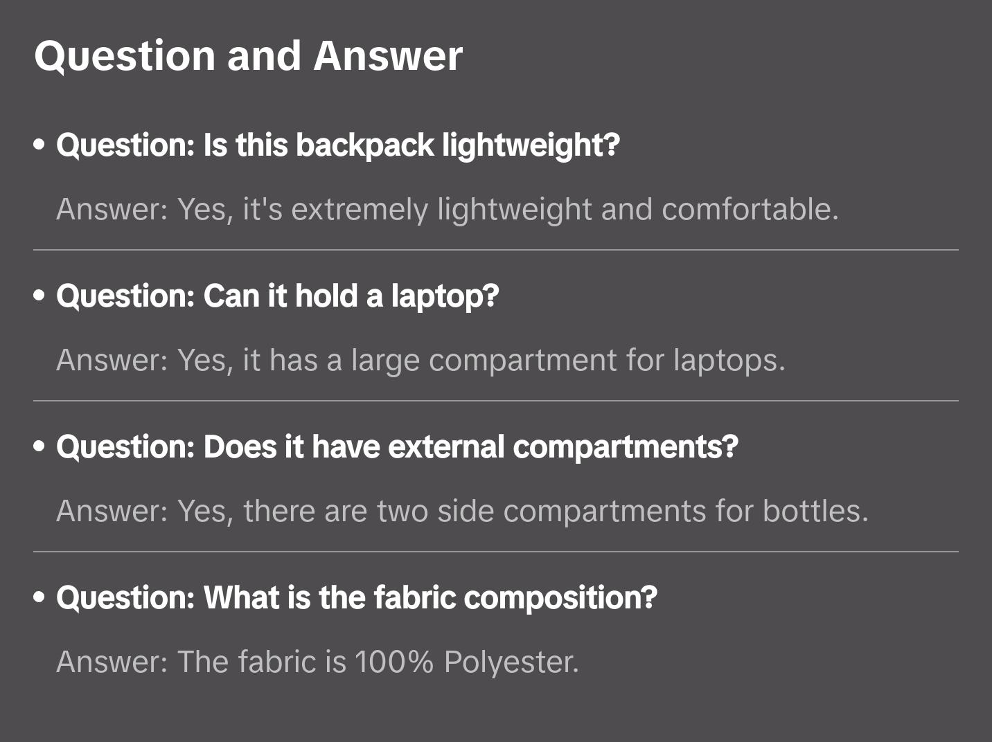 FEATHERLIGHT PUFFER BACKPACK