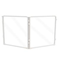 24"H - 2 Acrylic Panels (White)