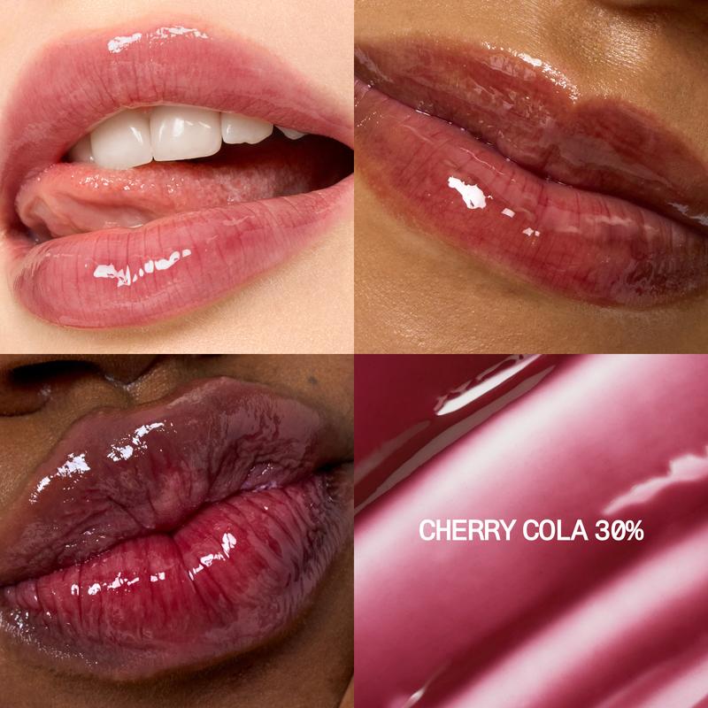 [TikTok Shop Exclusive] fwee Voluming Gloss Cola Duo — Cherry Cola & Dirty Cola (30% / 70% Pigment Options) | Hydrating, Non-sticky, Line Smoothing | Stocking stuffers, Gift
