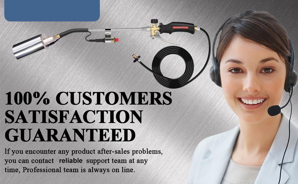 Propane Torch Weed Burner,Blow Torch,Heavy Duty,High Output Flamethrower with Turbo Trigger Push Button Igniter and 10 FT Hose for Roof Asphalt,Ice Snow,Road Marking Propane Torch Weed Burner,Blow Torch,Heavy Duty,High Output Flamethrower with Turbo Trigger Push Button Igniter and 10 FT Hose for Roof Asphalt,Ice Snow,Road Marking