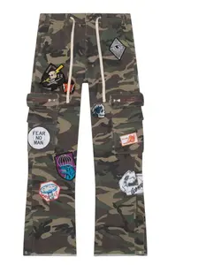 Godspeed Patchwork Flare Cargo Pants