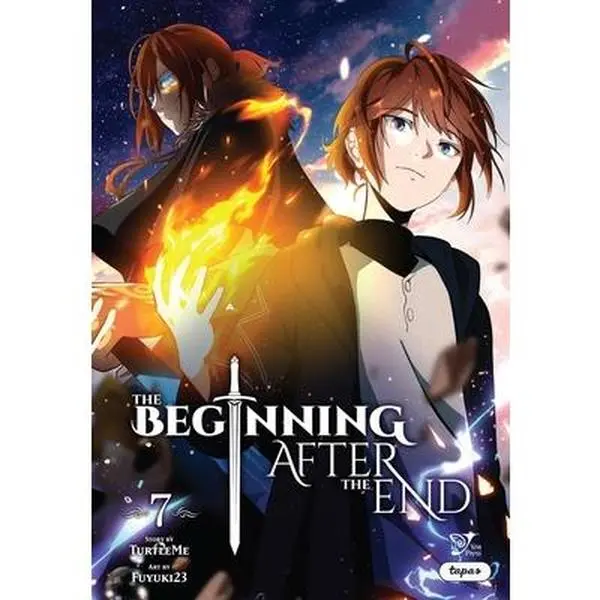 The Beginning After the End Vol.7 English Trade Paperback Comic Book - Turtleme, Lucas, Arthur, Yen Press, 8.2" H x 5.7" L x 0.7" W, 1.05 lbs, Deep Inside the Dungeon, S-Class Elderwood Guardian, Art Makes a Choice, no, see description