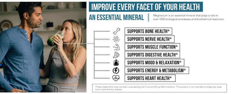 Liquid Magnesium | 8 oz – Ionic Magnesium Chloride for Fast Absorption – Supports Calm Mood, Sleep & Muscle Relief – Vegan, Glass Bottle (96 Servings) Supplement Essential