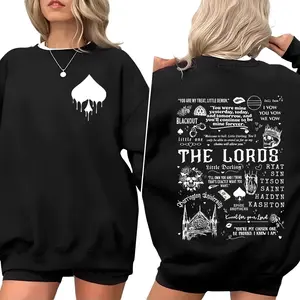 The LORDS Book Quotes Sweatshirt, Barrington University Shirt, Dark Romance Hoodie, Booktok Crewneck, Valentine Gift, Gifts for Bookish 1
