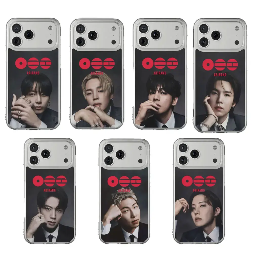 K-Pop Phone Case |   Fanart Inspired Cover |   7 Member Idol Fan Gift |   Compatible with iPhone 11, 12, 13, 14, 15, 16, 17 & more