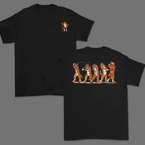 ⛳🐯[100% Cotton][Graphic Tee]Golf Graphic T-Shirt for Men Women – Tiger Mascot Swing Tee, Funny Golf Shirt, Vintage Cotton Top, Breathable Casual T-Shirt, Streetwear Style, Summer Outfit, Golfer Gift Idea, Trendy Sports Apparel