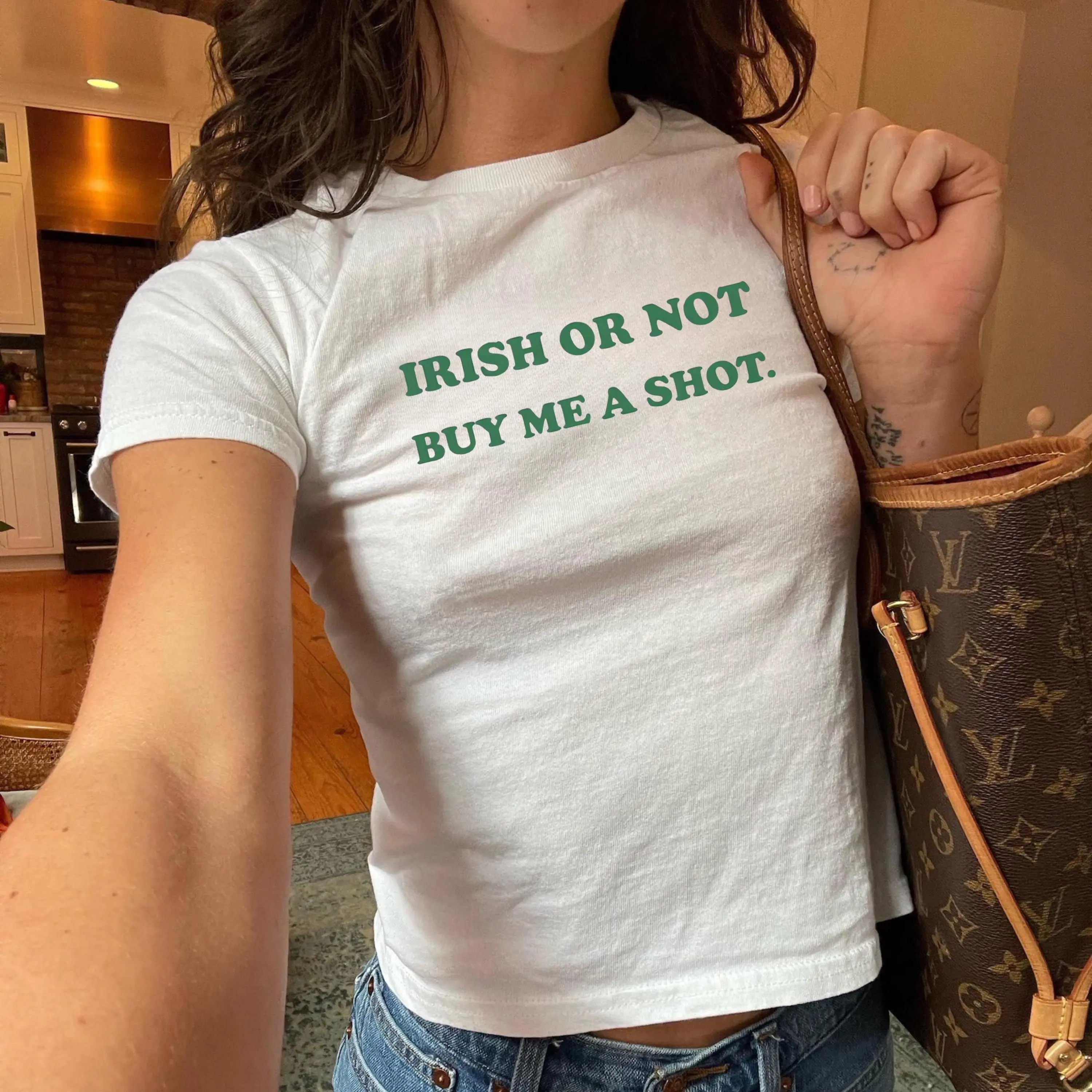 Saint Drinking Patricks Day Baby Tee Irish Drinking Shirt For Girls St Paddy Party Top