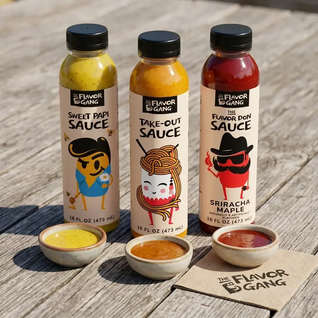 The Flavor Gang Macro Friendly Sauces