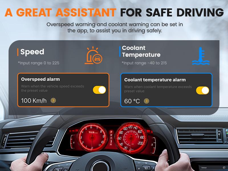 Ancel Echo OBD2 Scanner Bluetooth - All Systems Car Diagnostic Tool,  Bidirectional  Code Reader with Resets,  Battery Registration Wireless OBD2