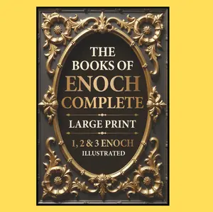 The Books of Enoch Complete LARGE PRINT (Illustrated): 1, 2 & 3 Enoch With Authentic Illustrations, Insightful Introductions and Commentary