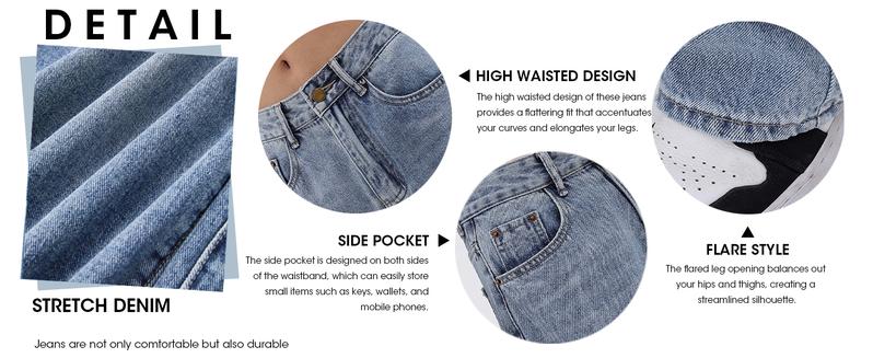 EMMIOL Women’s Baggy Boyfriend Wide Leg Jeans – Dark Wash Vintage Y2K Denim, Casual Loose-Fitting All-Season Baggy Fit Jean Street Womenswear