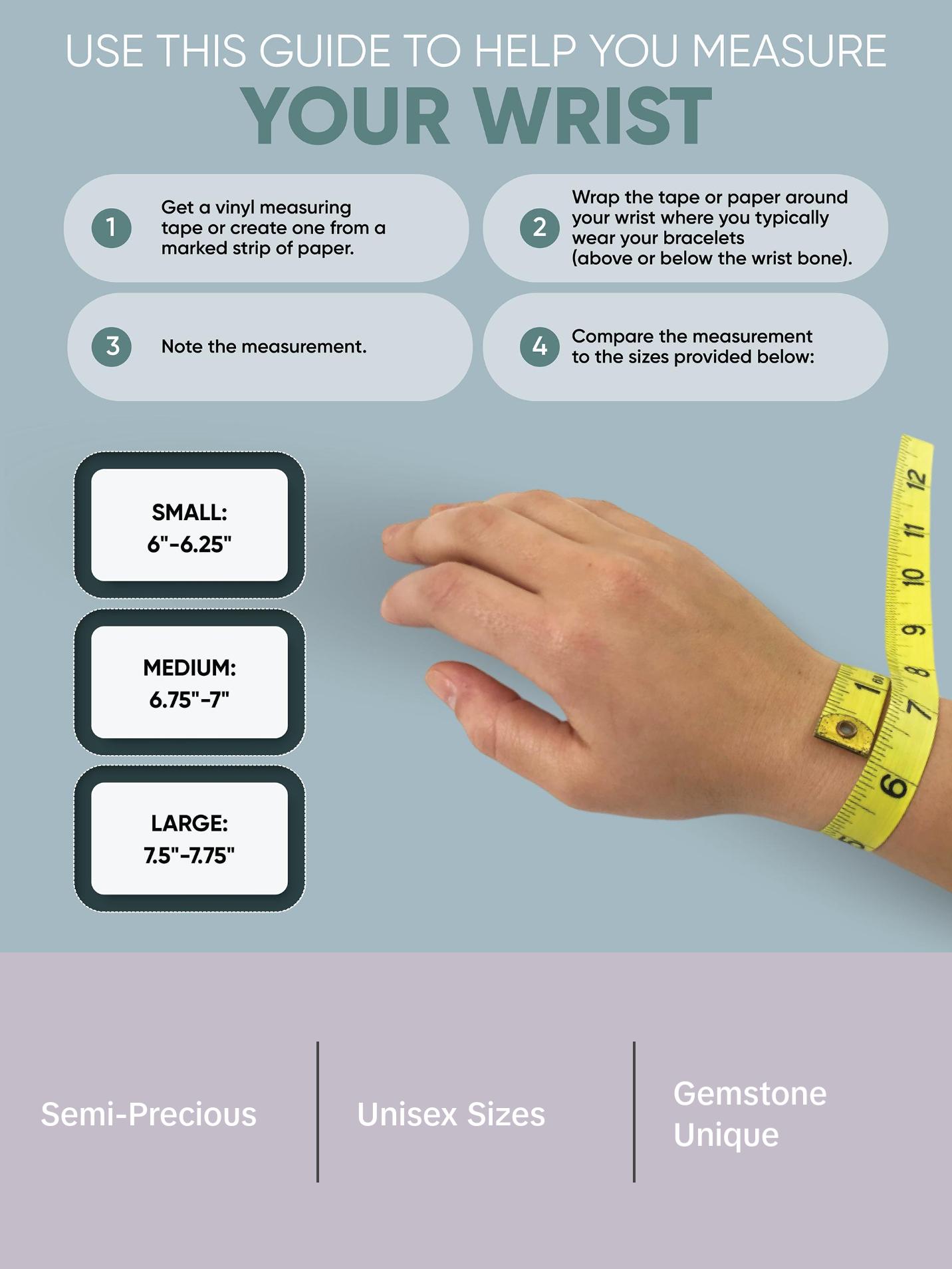 Cherry Tree Collection | Stretch Bracelet | 6mm Beads (Lace Agate - Purple)