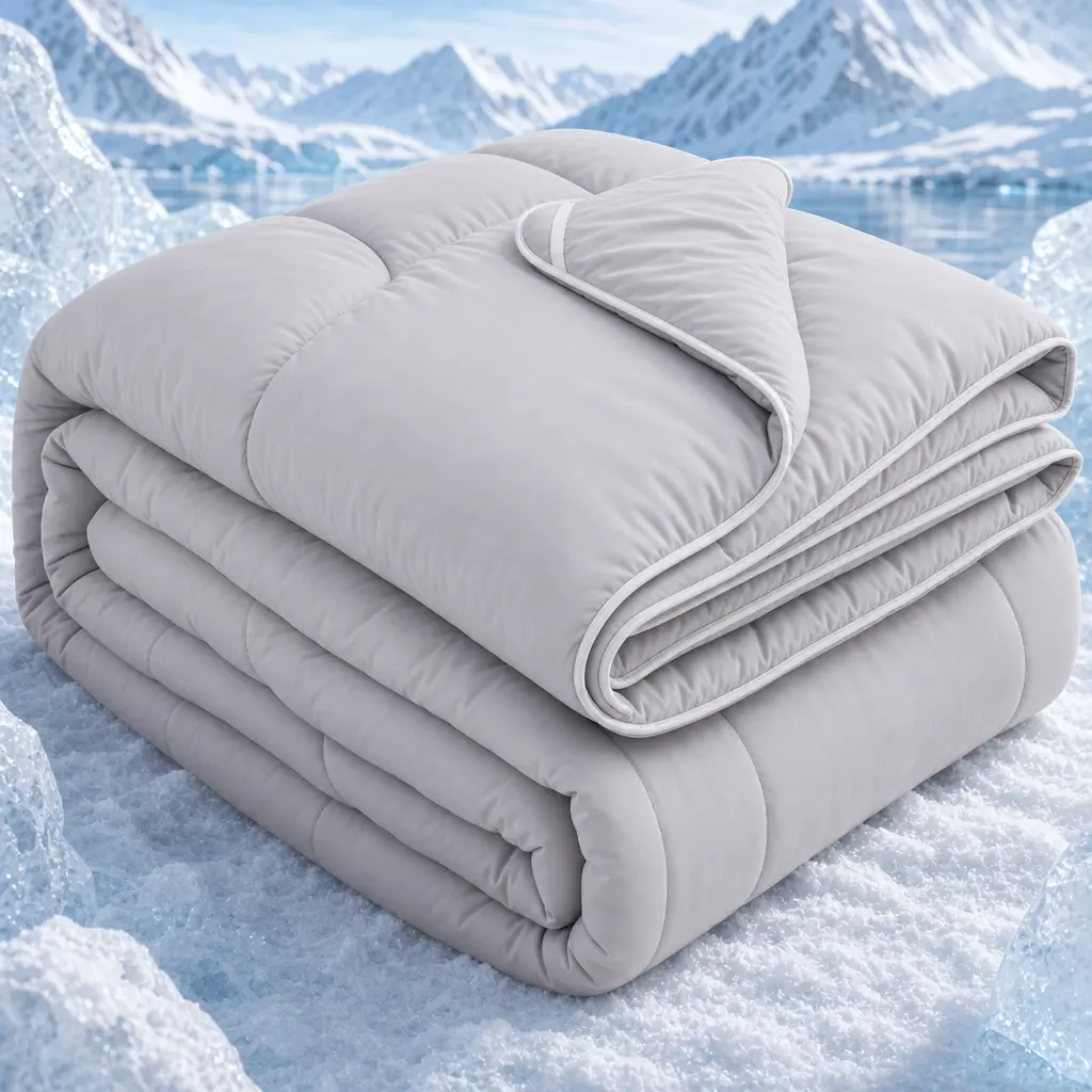 JOLLYVOGUE Rayon Bamboo Cooling Blanket - Breathable Cool Oversized Lightweight Bedding for Hot Sleepers & Hot Nights, Machine Washable Comfy Ice Cream Themed Summervibes Linen