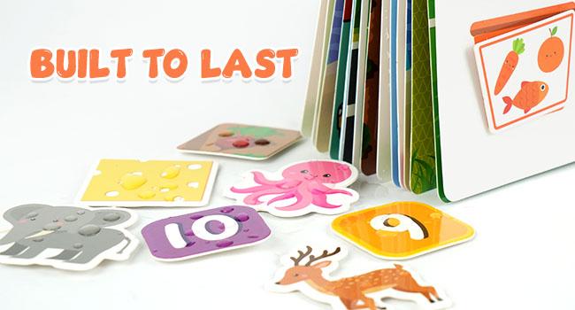 BenBen Busy Book for Toddlers, 30 Pages, Pre-Assembled, Preschool Learning Activities, Montessori Toys for Ages 3 and Up, Autism Sensory Toys, Kids Educational Activity Book, Birthday Gift