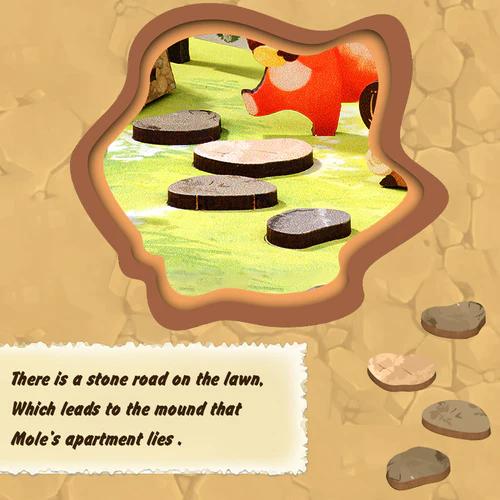 CUTEBEE DIY 3D Book Nook Kit Mole’s Apartment – Miniature Wooden Animal Apartment Dollhouse, Handmade Tiny House Bookshelf Insert with LED Light | Holiday, Christmas and Black Friday Gift