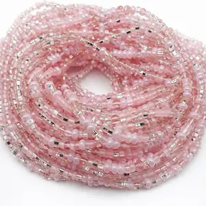 Diamond rose Waistbeads, 60 inches long, perfect for all sizes, women or kids