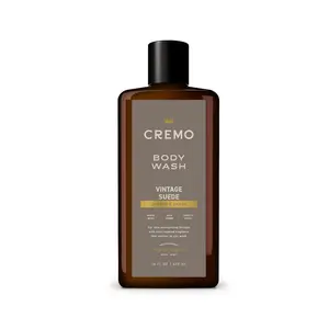 Cremo Premium Body Wash Vintage Suede – 16 oz Men’s Body Wash