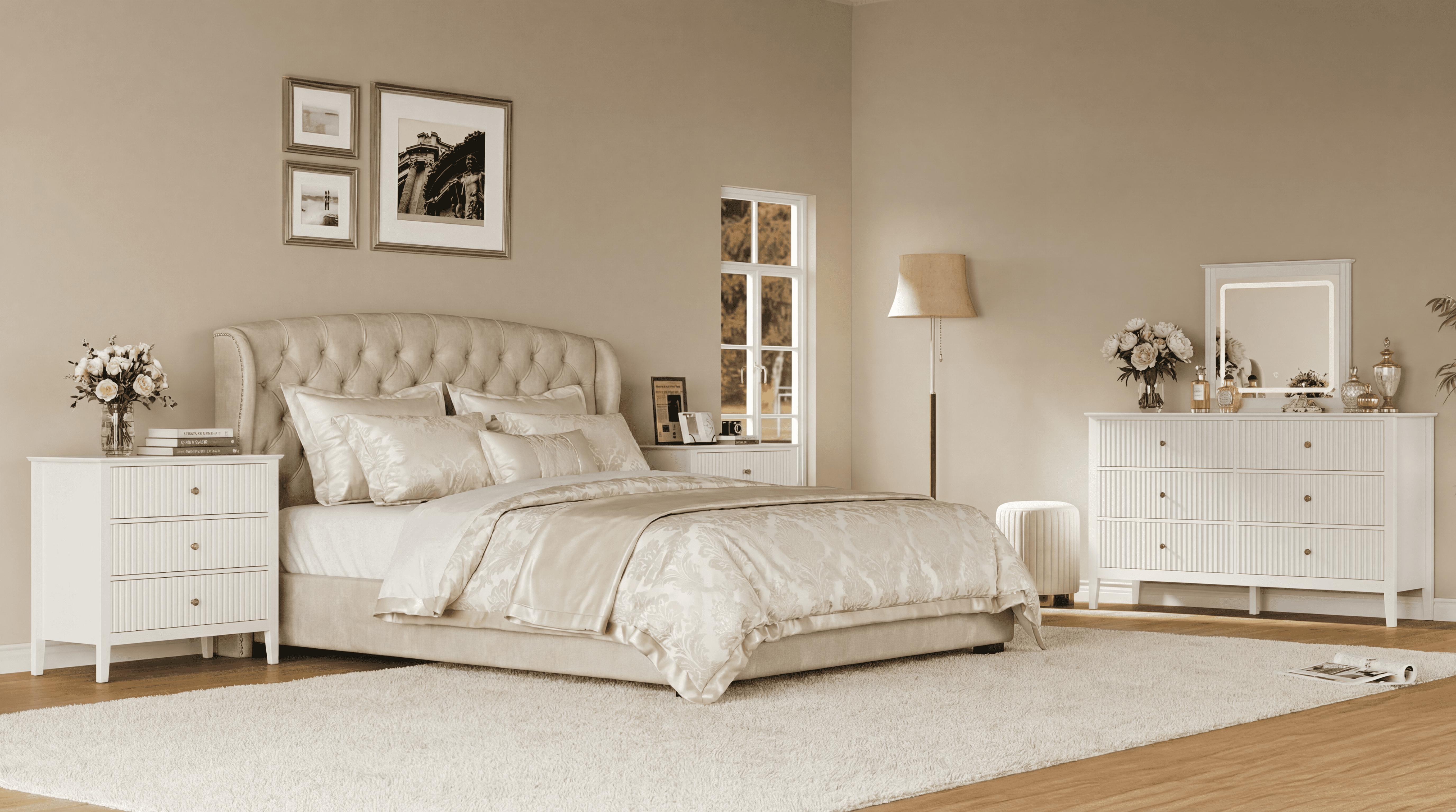 RoyalCraft Mordern 6 Drawer Dresser, Fluted Nightstand with 3 Drawers, Wood Storage Organizer, Wide Chest of Drawers for Closet, Large Storage Cabinet and TV Stand for Living Room,Bed Room,Hallway, Entryway. RoyalCraft Mordern 6 Drawer Dresser, Fluted Nightstand with 3 Drawers, Wood Storage Organizer, Wide Chest of Drawers for Closet, Large Storage Cabinet and TV Stand for Living Room,Bed Room,Hallway, Entryway.