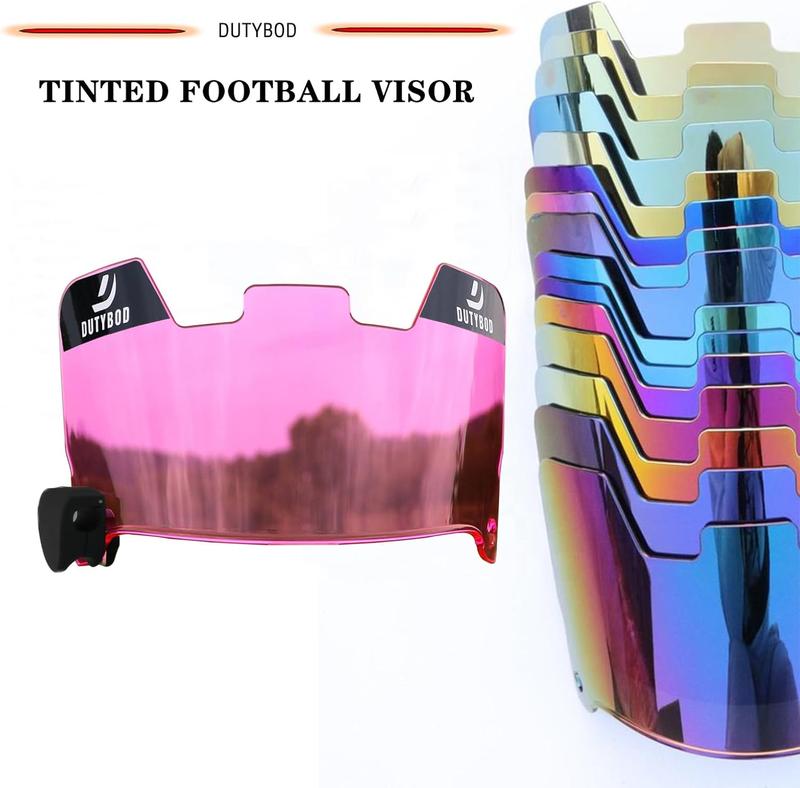 Football Visor Football Shield, Clear Football Visor  Scratch-Resistant, Fits Adult & Youth