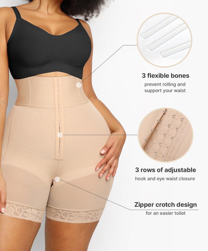Shapellx  AirSlim Boned Sculpt High Waist Shorts Shapewear Womenswear