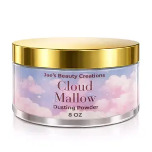 Luxury Marshmallow Dusting Powder | Silky Body Powder | Marshmallow Cloud Body Powder Lightweight Scent Smooth Radiant Moisture Absorbing