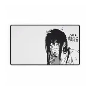 Chainsaw Man Yoru War Devil Asa Mitaka Graphic Desk Mat, Gamer Gift, Anime Desk Accessory, Large Mouse Pad