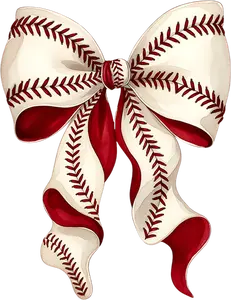 DTF Transfer – Baseball Bow Multi Sizes (SP-BS003)